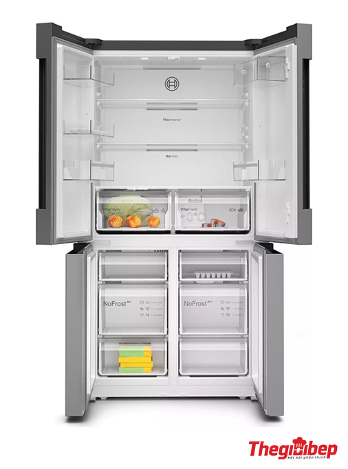 Tủ lạnh Bosch KFN96APEAG Seri 6 dung tích 605L, 4 cánh